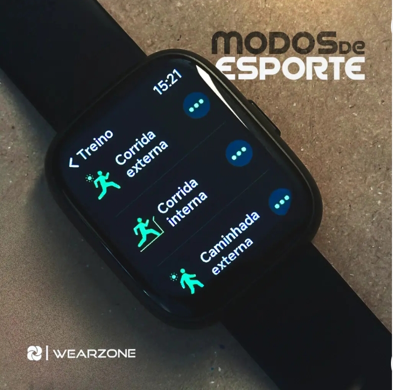 Smartwatch Fitness Bluetooth 3