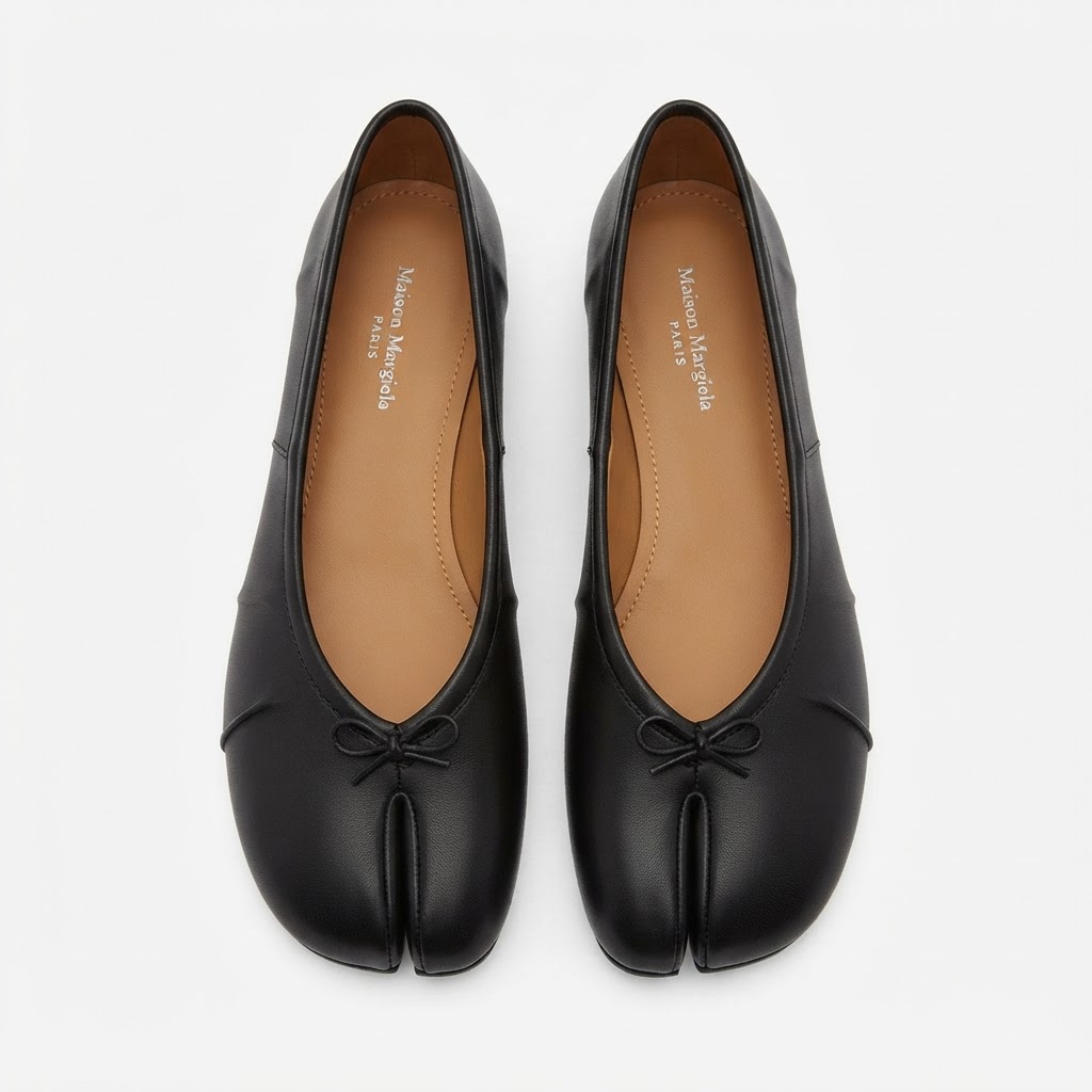 Maison Margiela Tabi Ballerina Flat (Black)