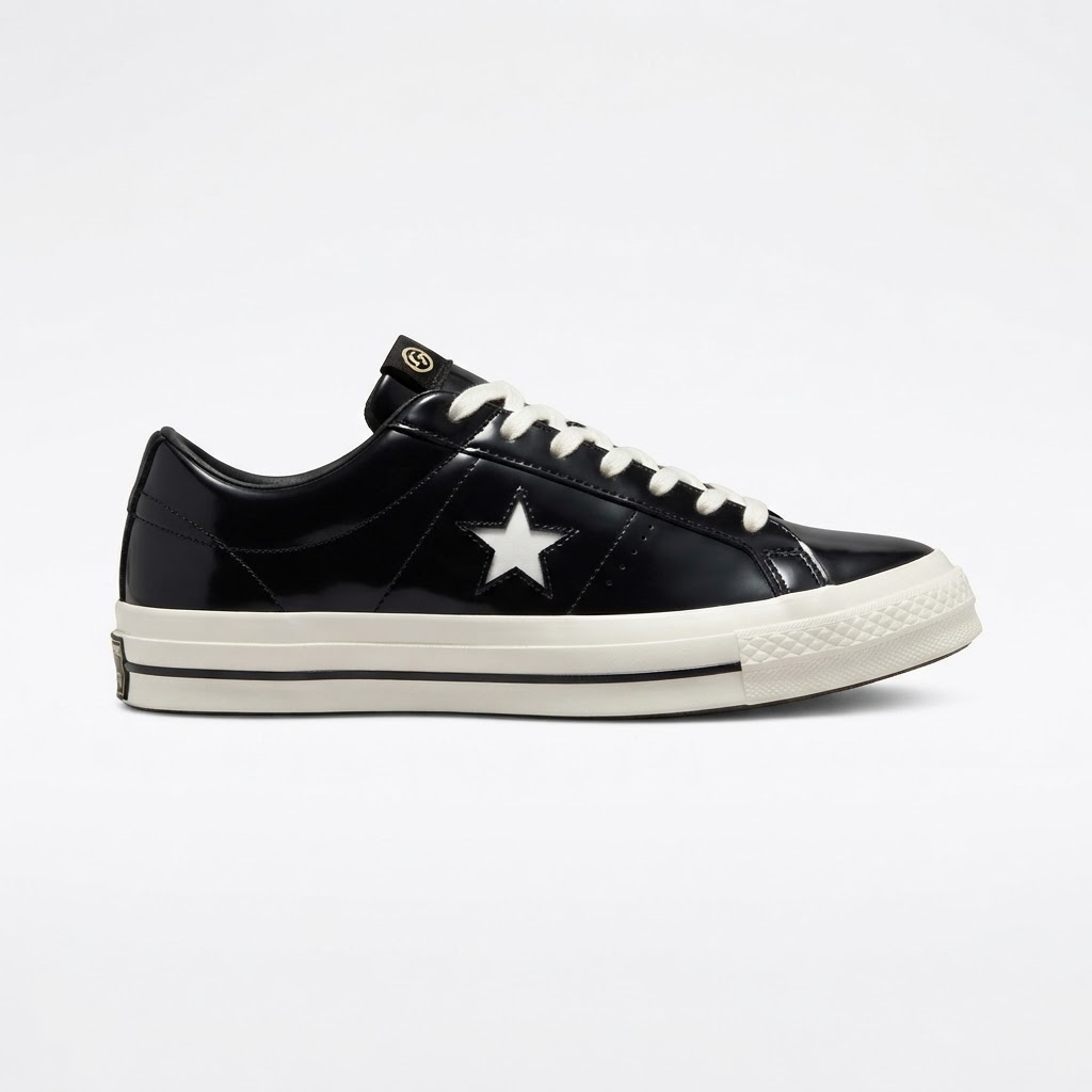 Converse One Star (Black Patent)