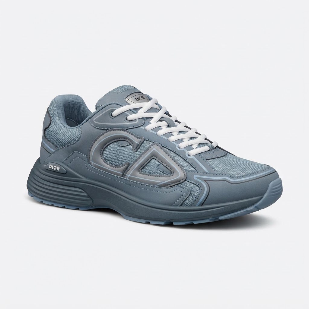 Dior B30 Sneaker (Grey/Blue)