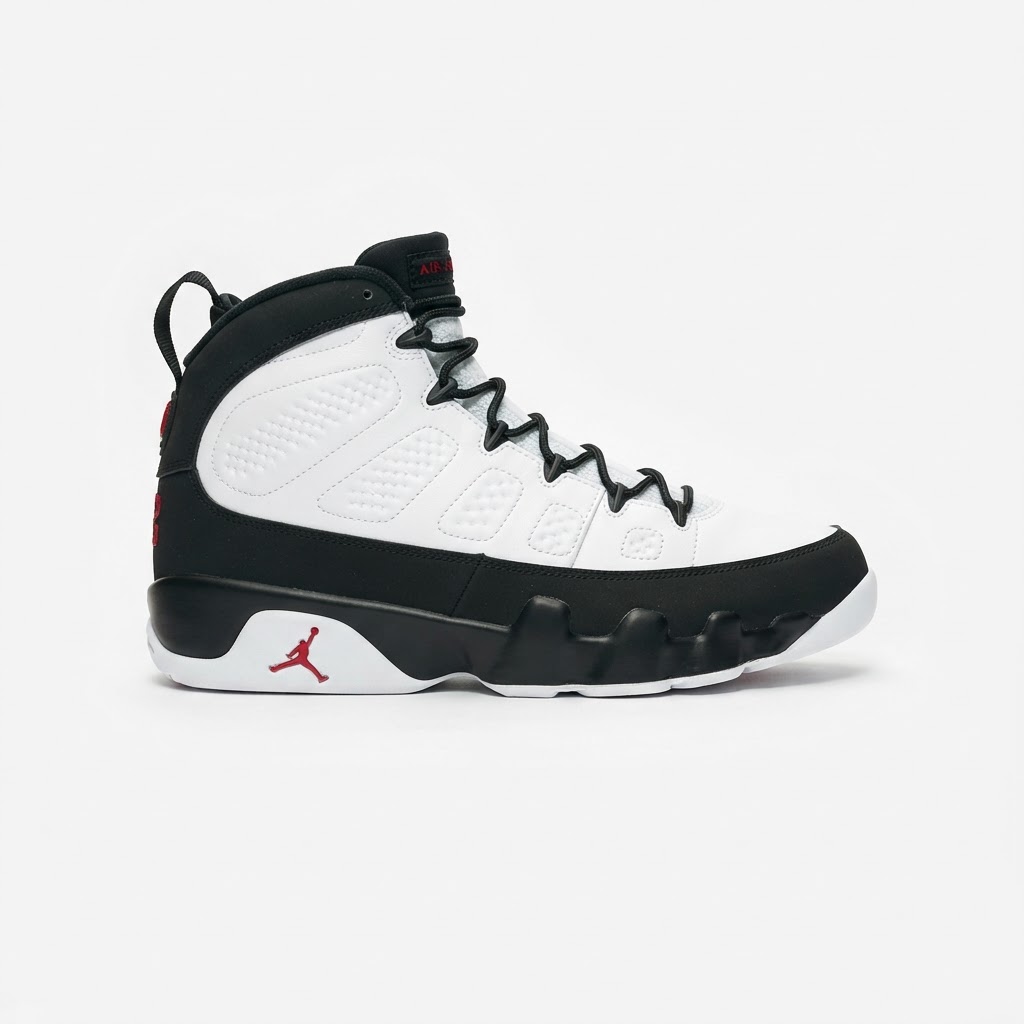 Air Jordan 9 Retro (White/Black)