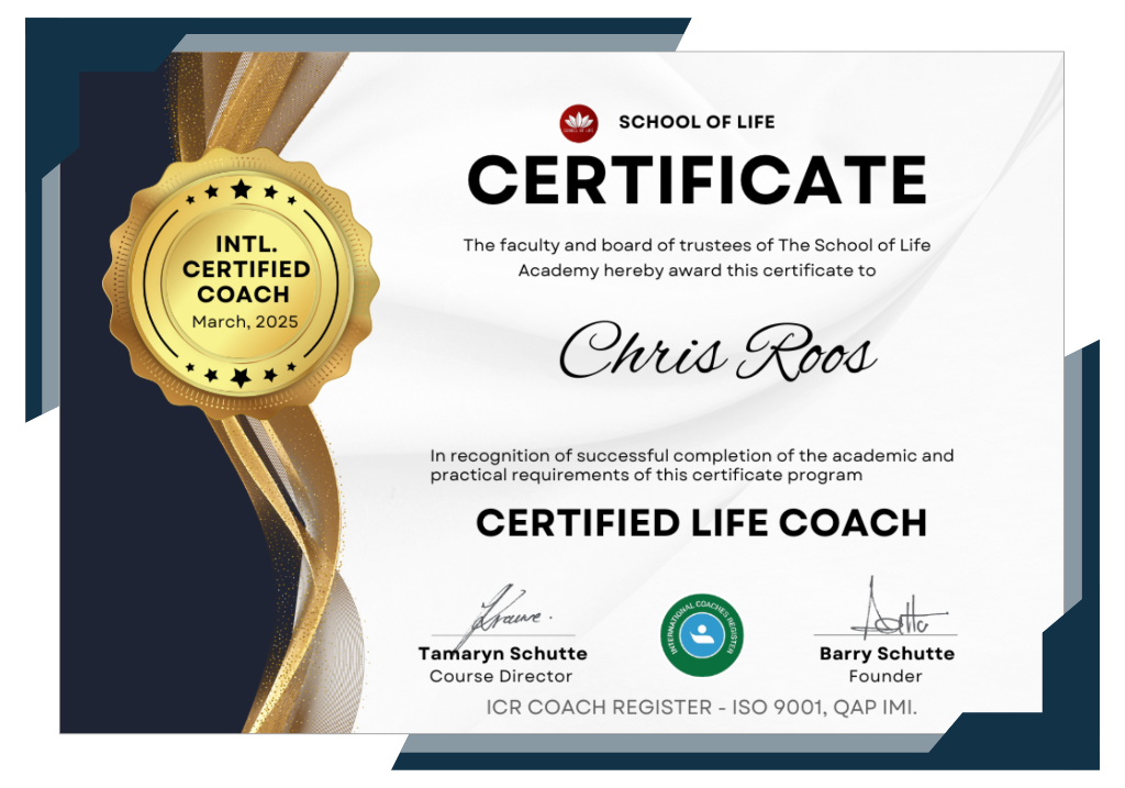 Certified Life Coach — The School of Life Academy