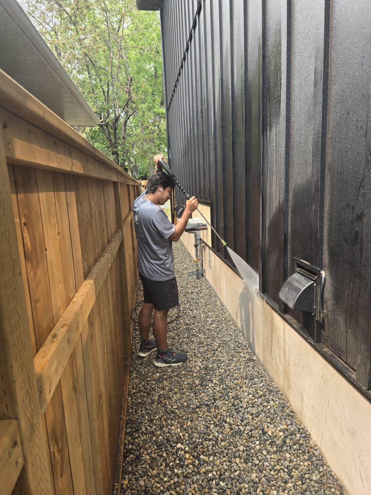 Exterior Siding Cleaning