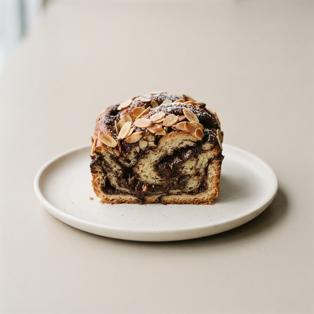 Babka Chocolate Almond Pastry