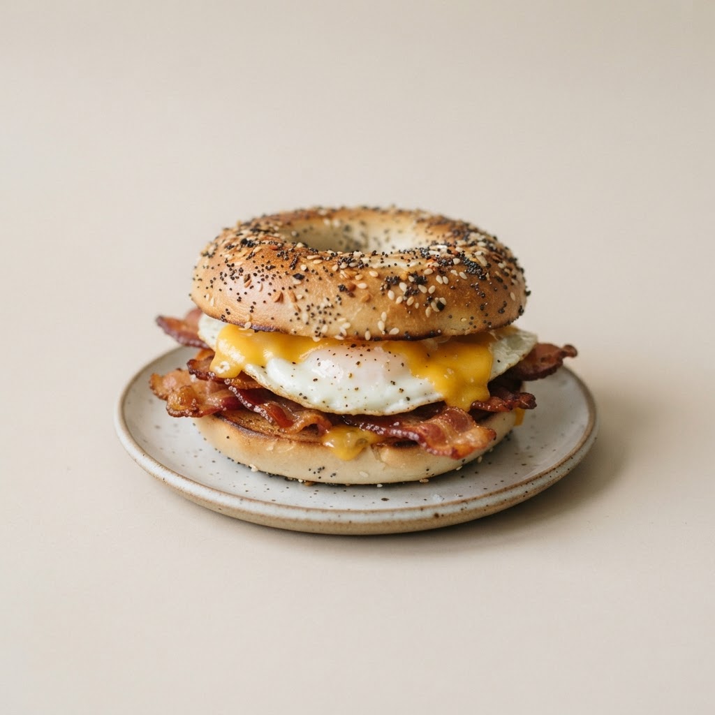 Bagel with Bacon, Egg & Cheese