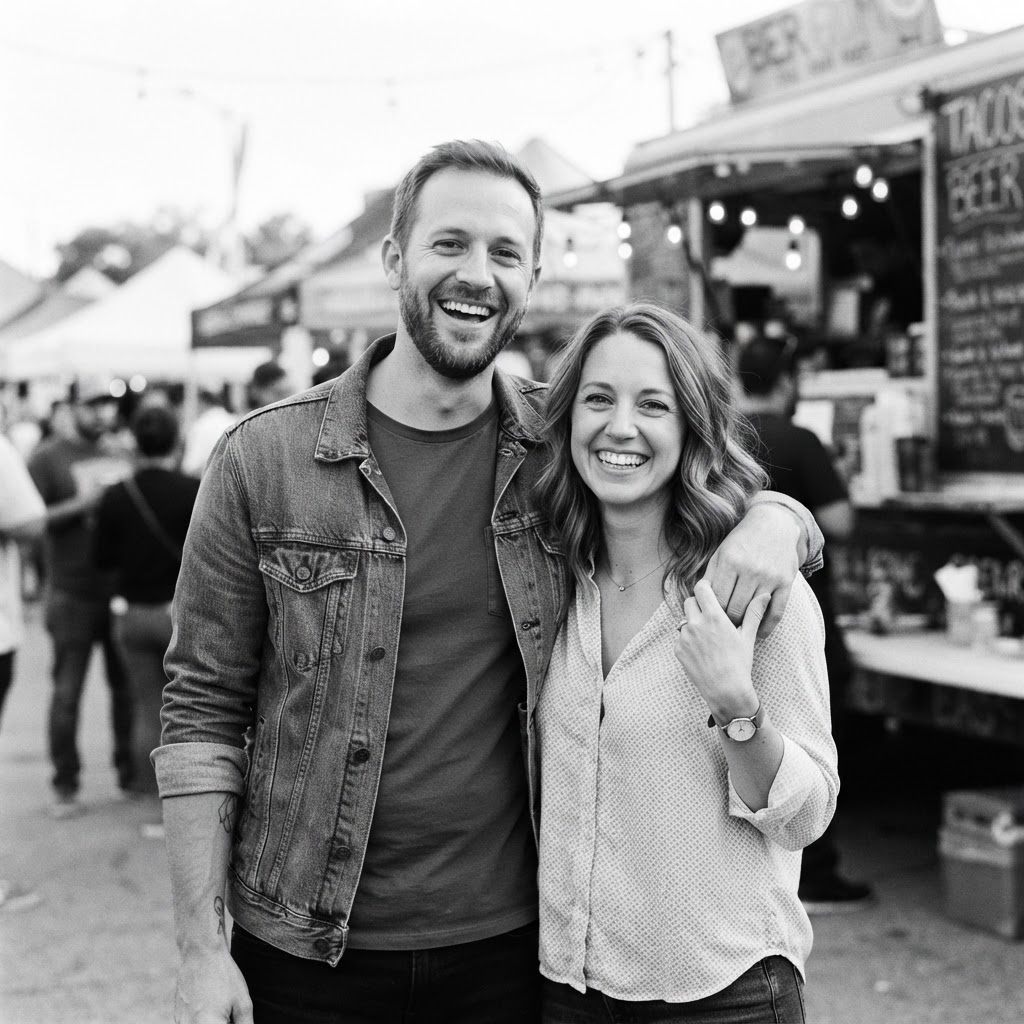 Happy couple