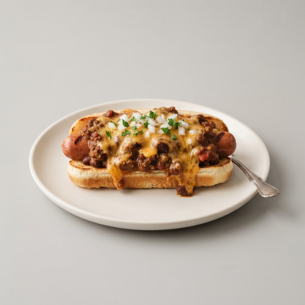 Loaded Chili Cheese Dog