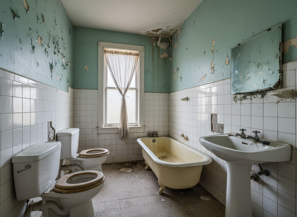 Bathroom Repair & Refresh before