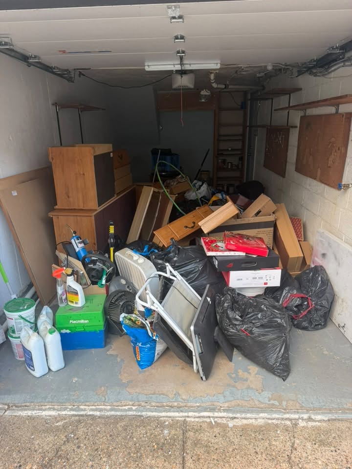 Garage Cleanout before