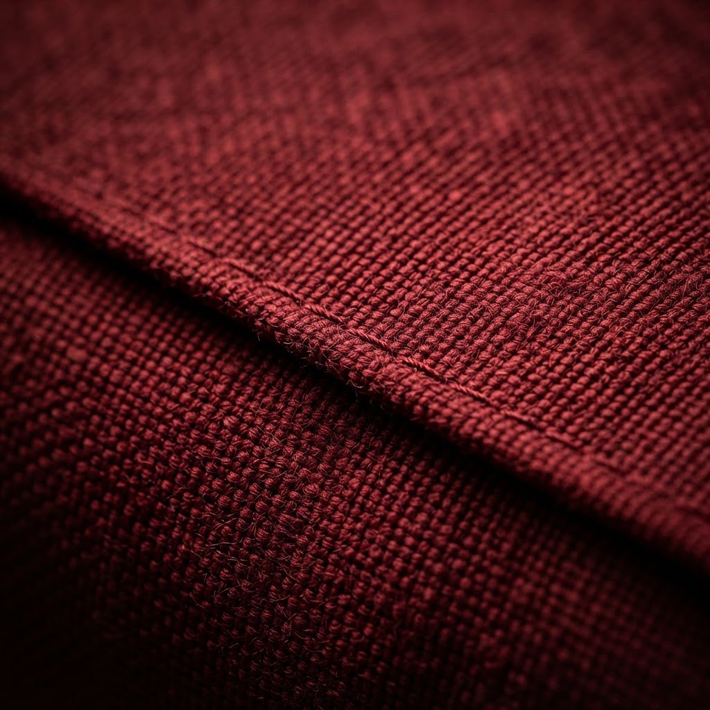 Outdoor Deep-Red Cushion Pads