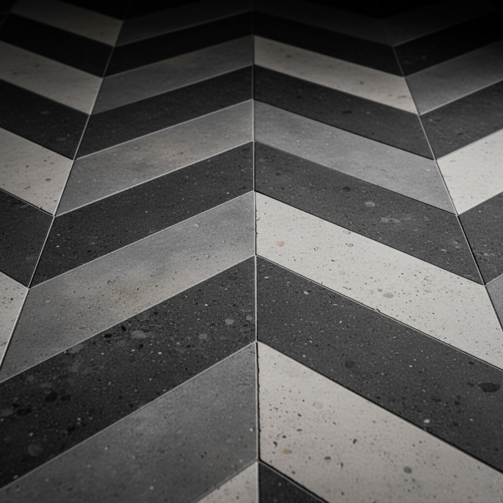 Geometric Cement Floor Tiles