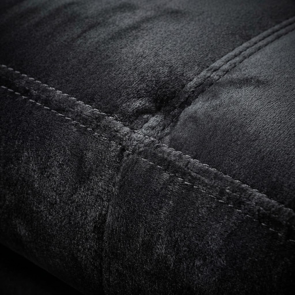 Deep Charcoal Velvet Lounge Chairs