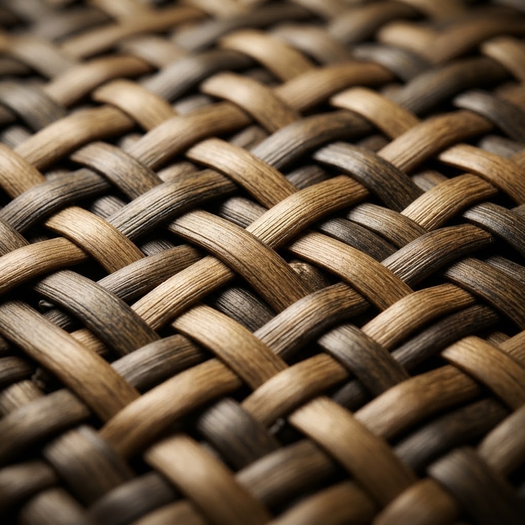 Synthetic Resin Wicker Weave