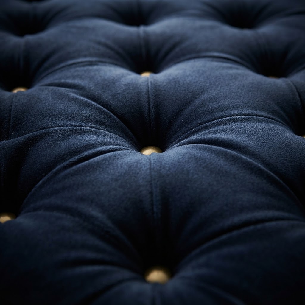 Velvet Upholstered Lounge Chairs