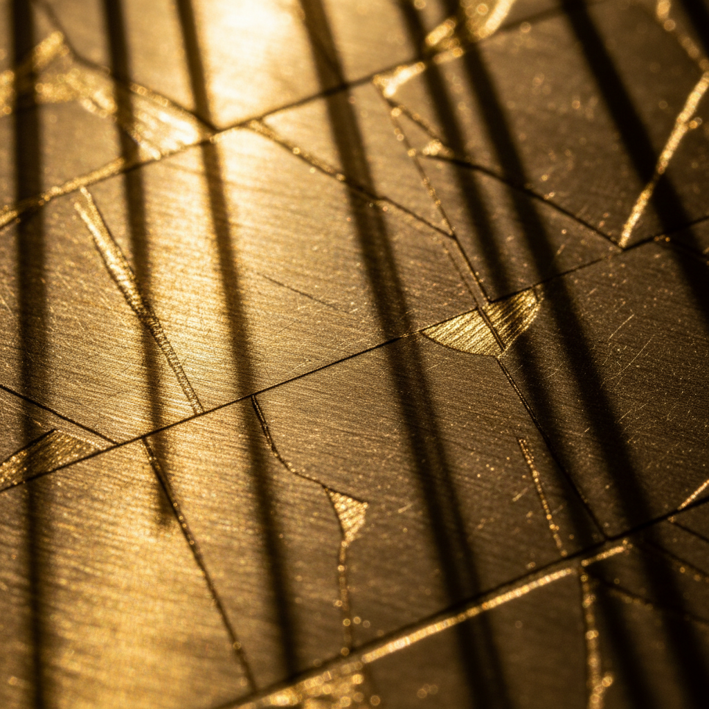 Gold Plated Stainless Steel Light Fixtures
