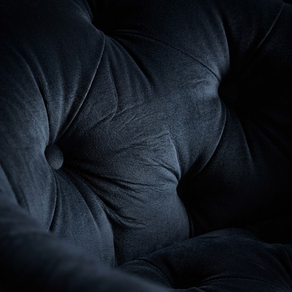 Plush Velvet Tufted Armchairs