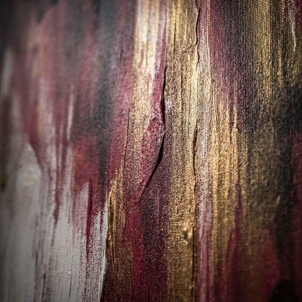 Abstract Multi-Color Canvas Wall Mural