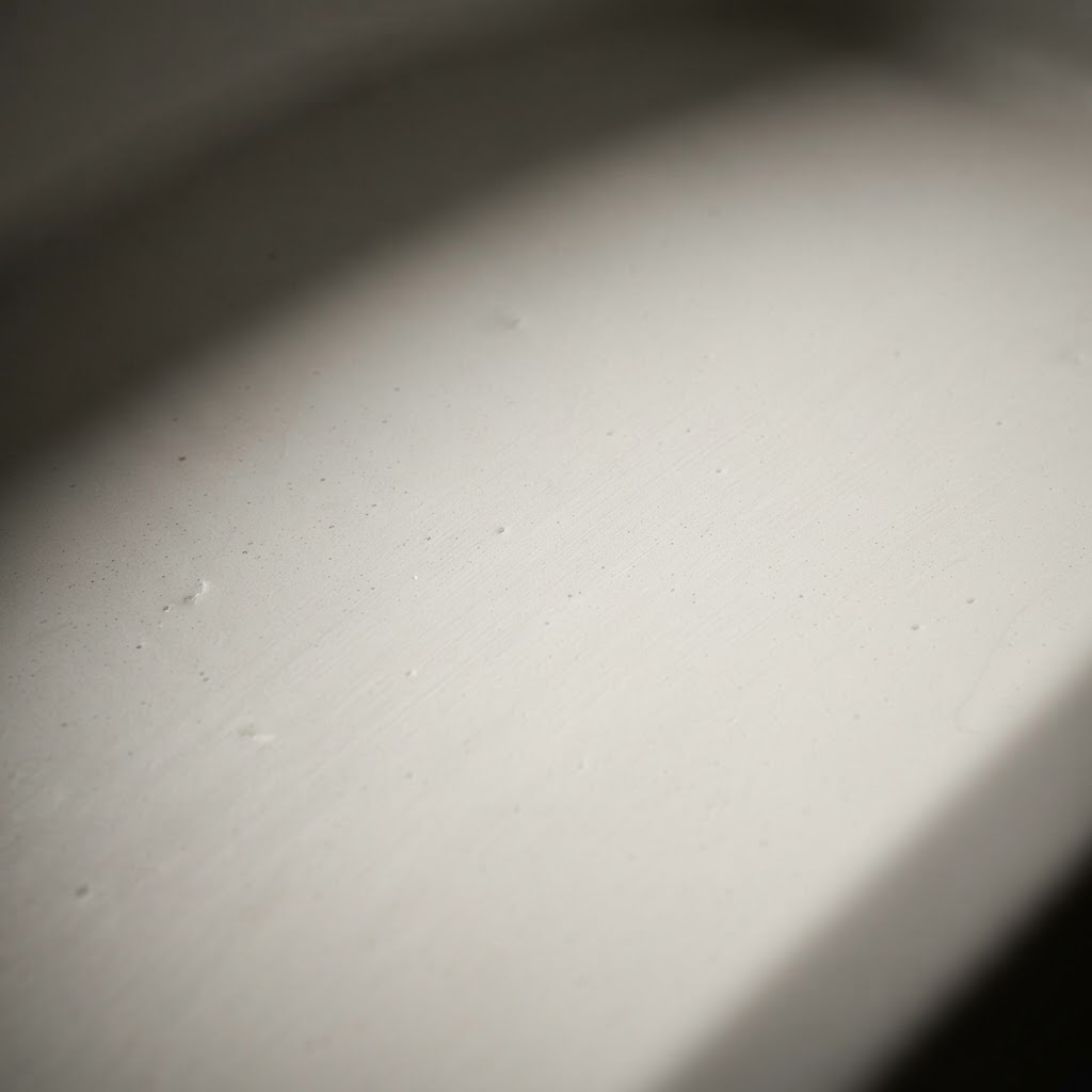 White Resin Composite Soaking Tub