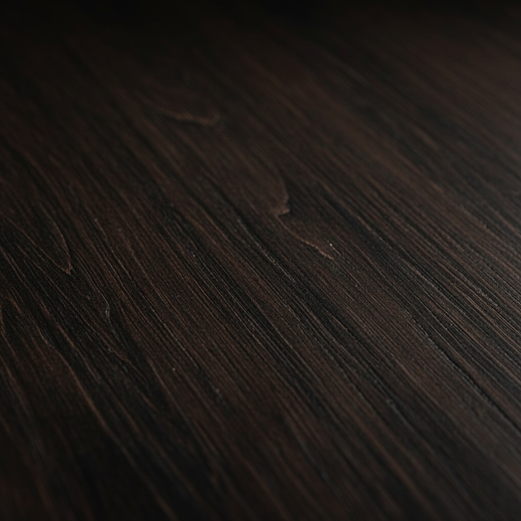 Dark Stained Wood Staircase
