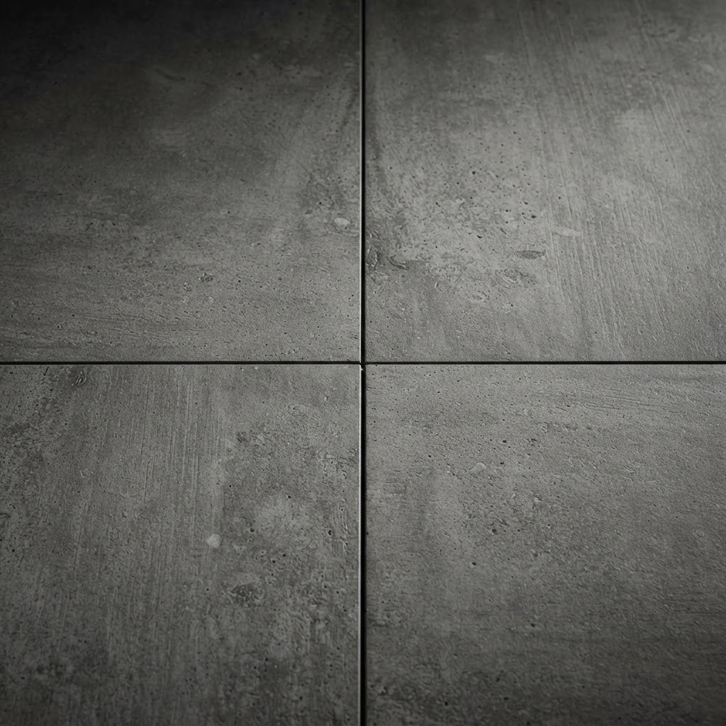 Large Format Grey Concrete Porcelain Tile