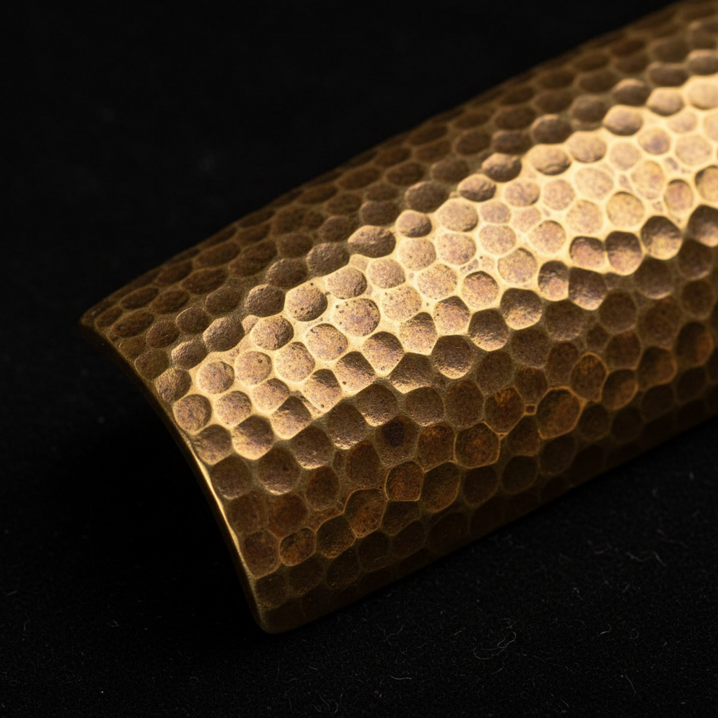 Hammered Brass