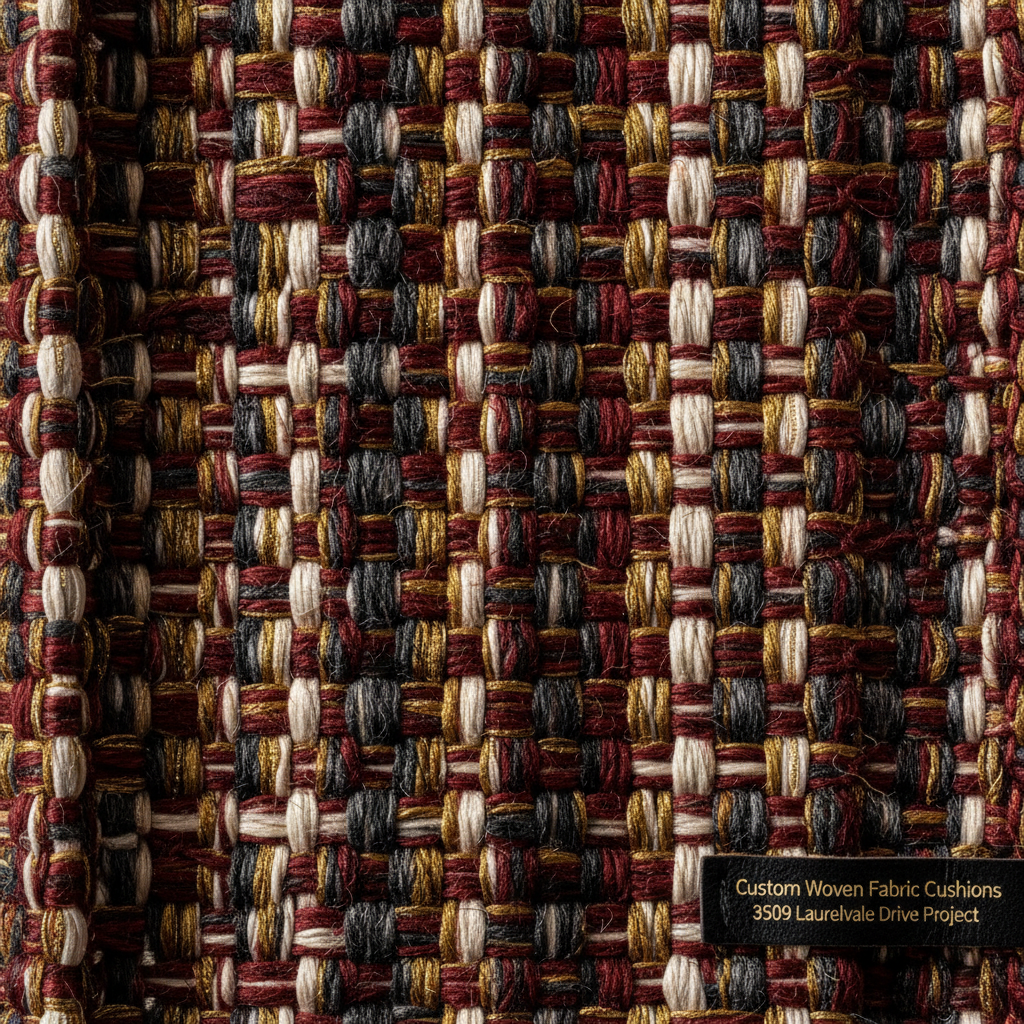Custom Woven Fabric Cushions