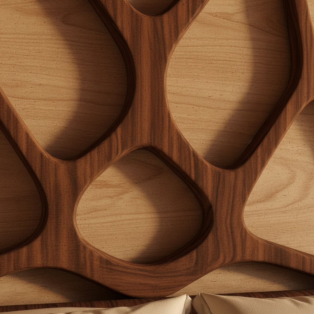 Natural Teak Wood Canopy