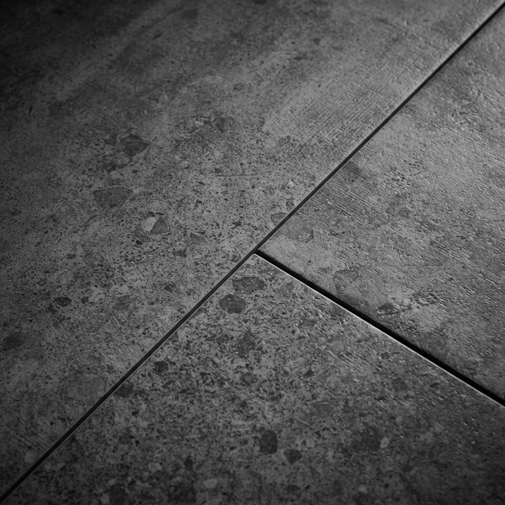 Rectified Large Format Concrete Finish Tiles
