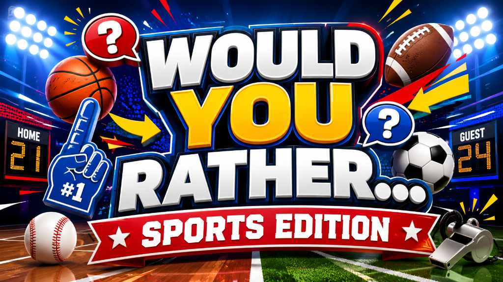Would You Rather – Sports Edition Stage Game
