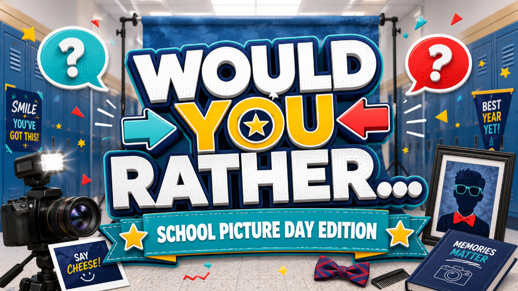Would You Rather – School Picture Day Edition Stage Game