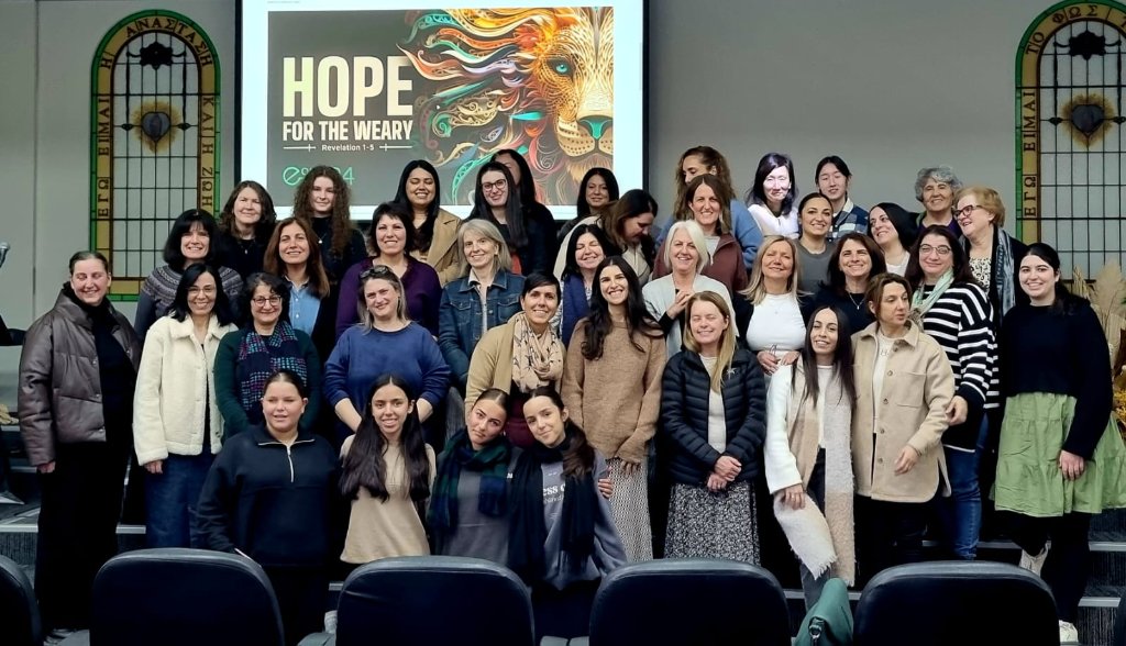 Women's conference group photo - Hope for the Weary