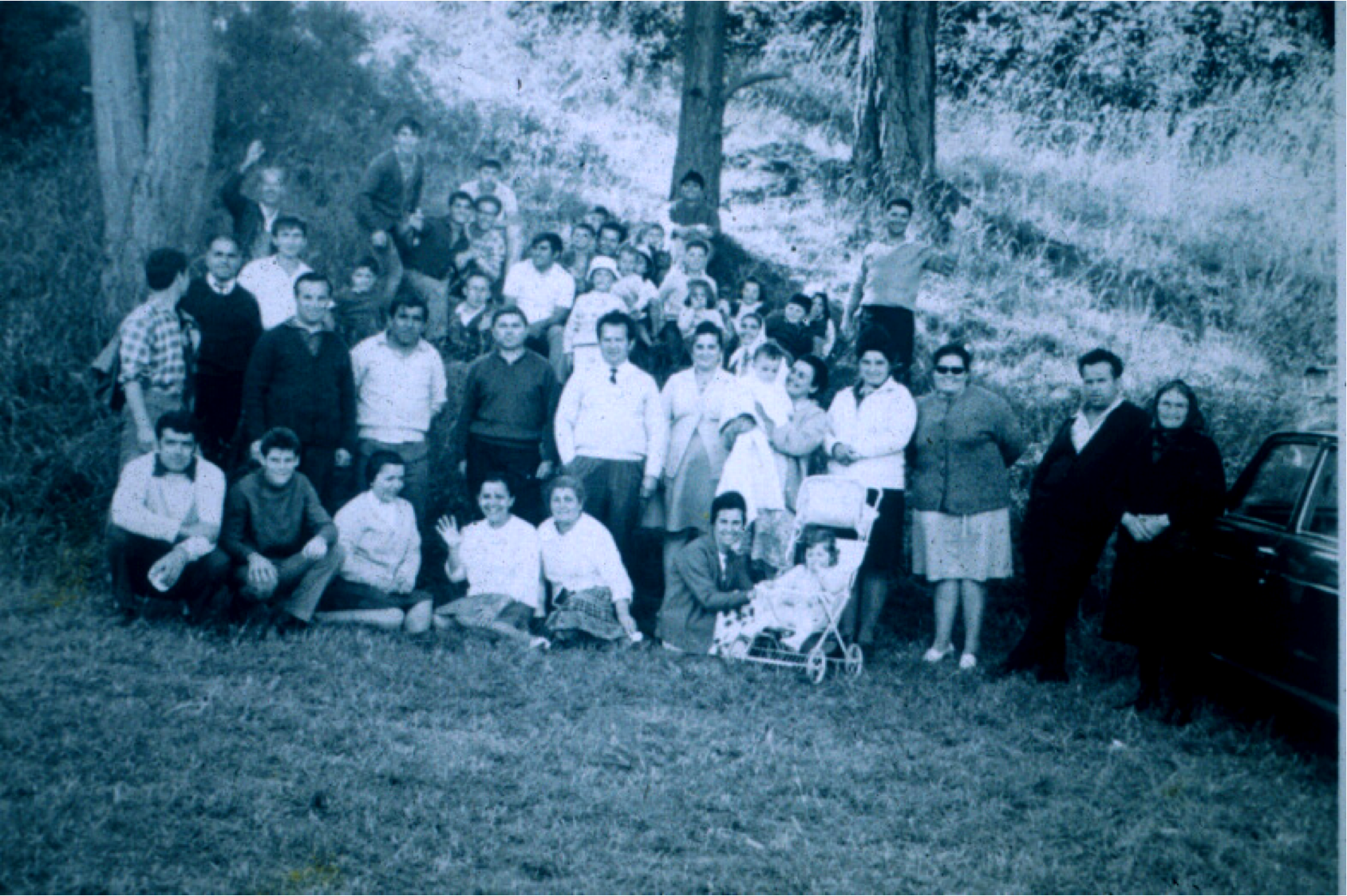 Early church gathering — 1960s picnic