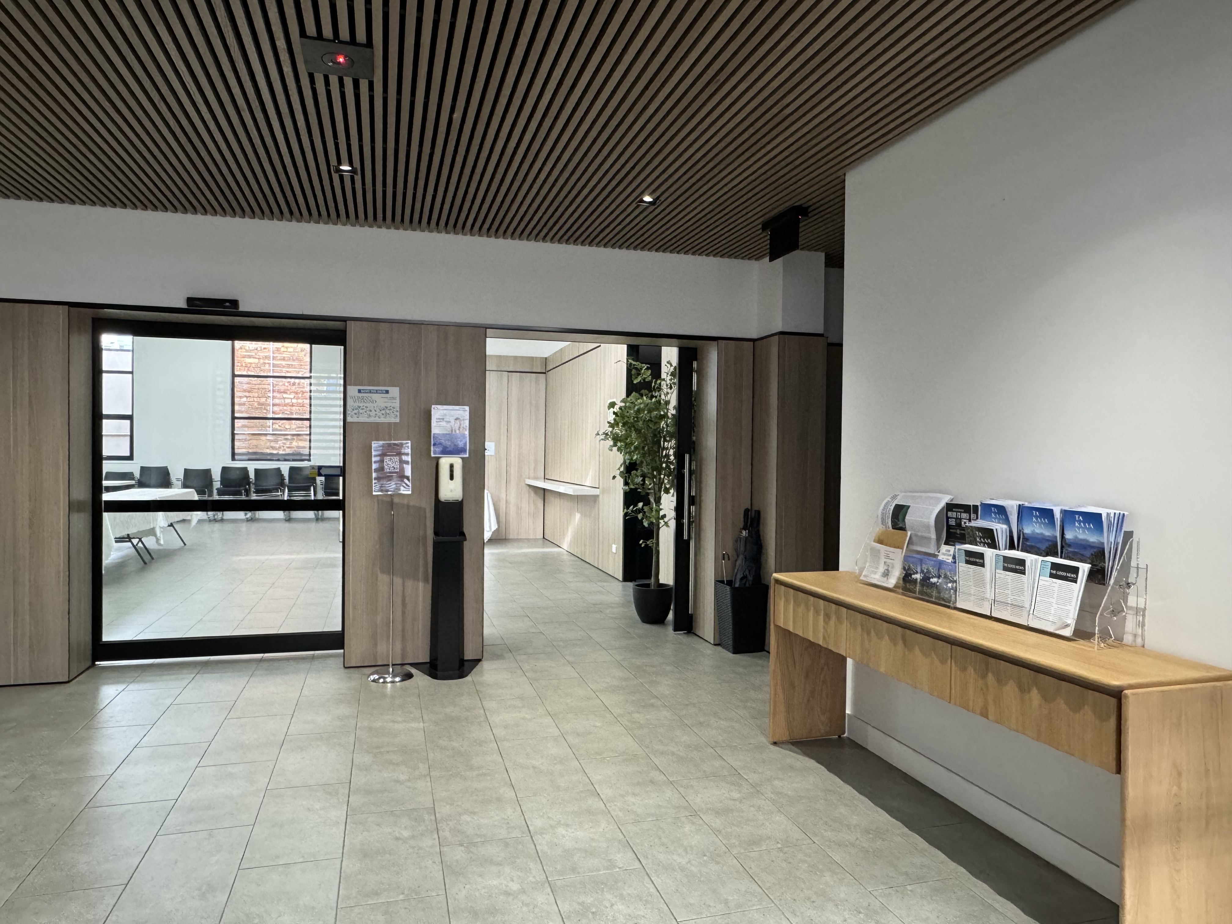 Church entrance hall