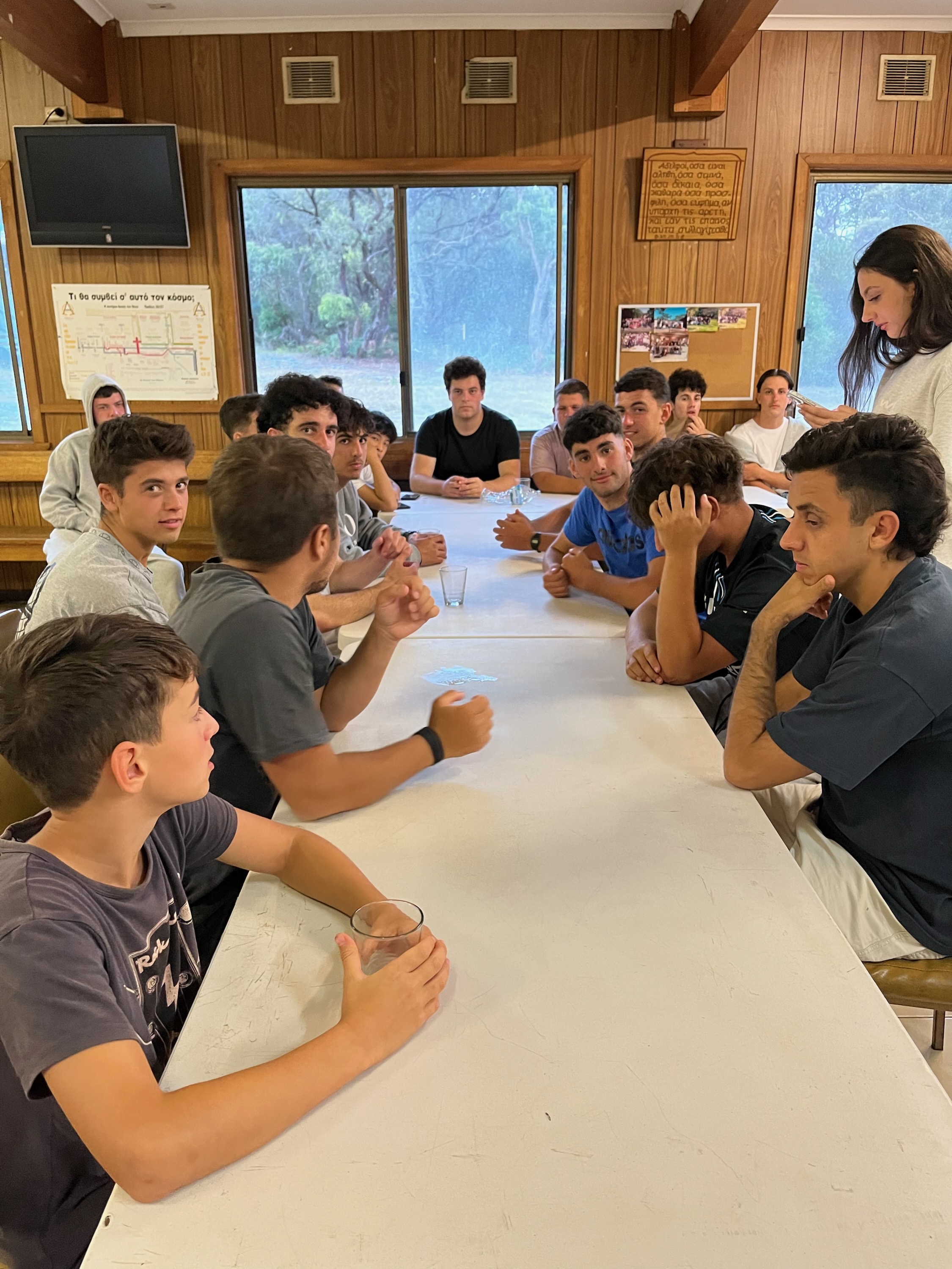 Youth Bible study discussion