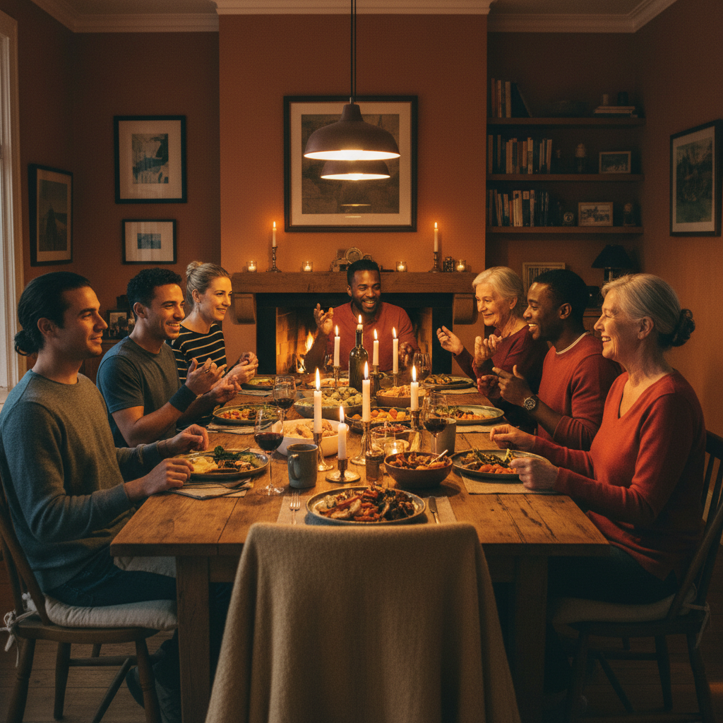 Home group gathering