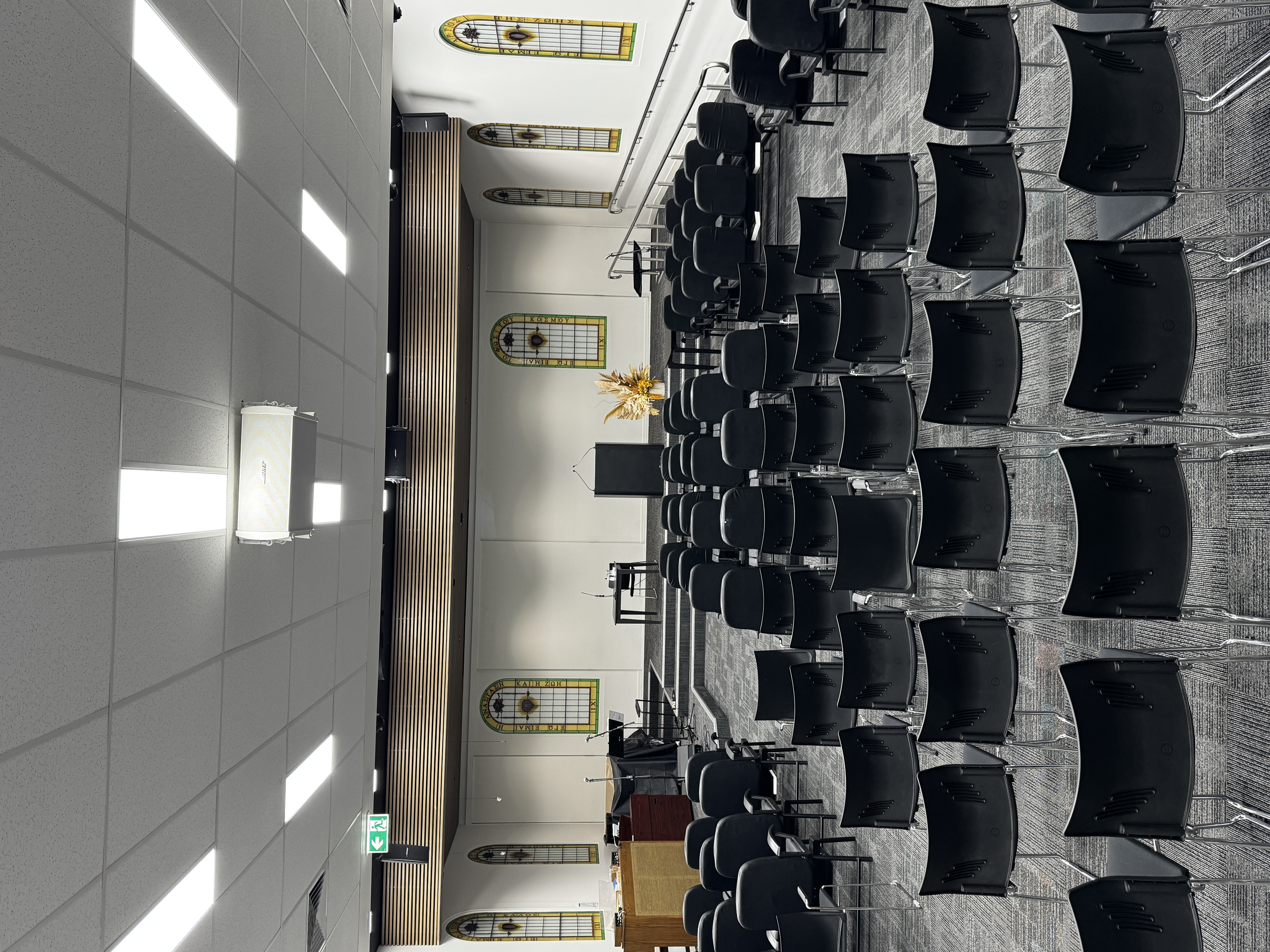 Renovated sanctuary