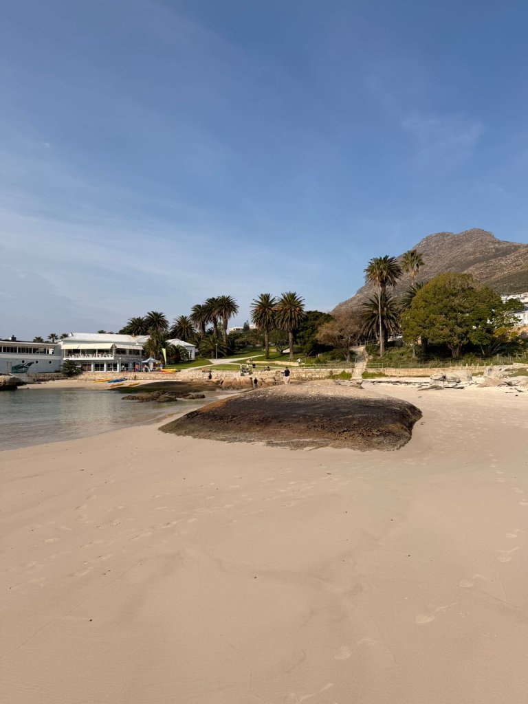 Beach and mountain on the Cape Peninsula