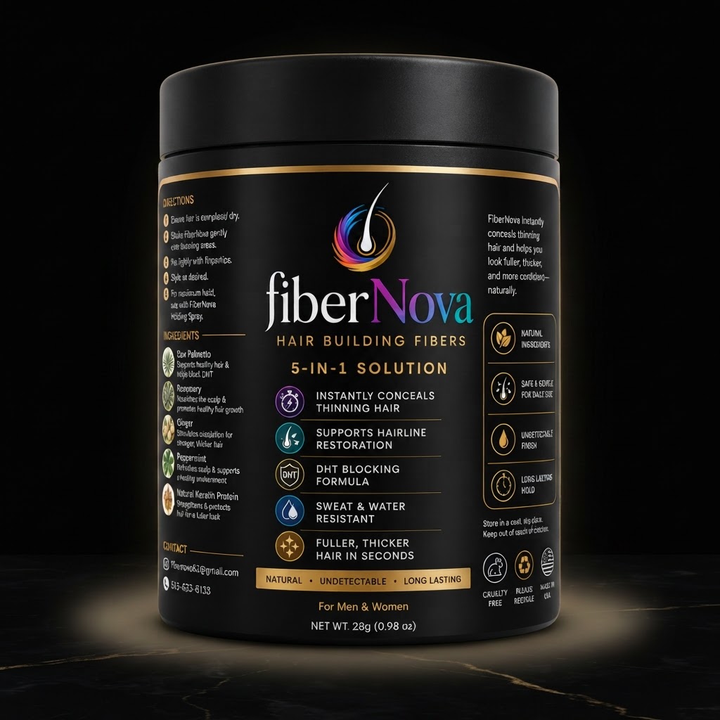 FiberNova Classic Hair Fibers — bottle 1