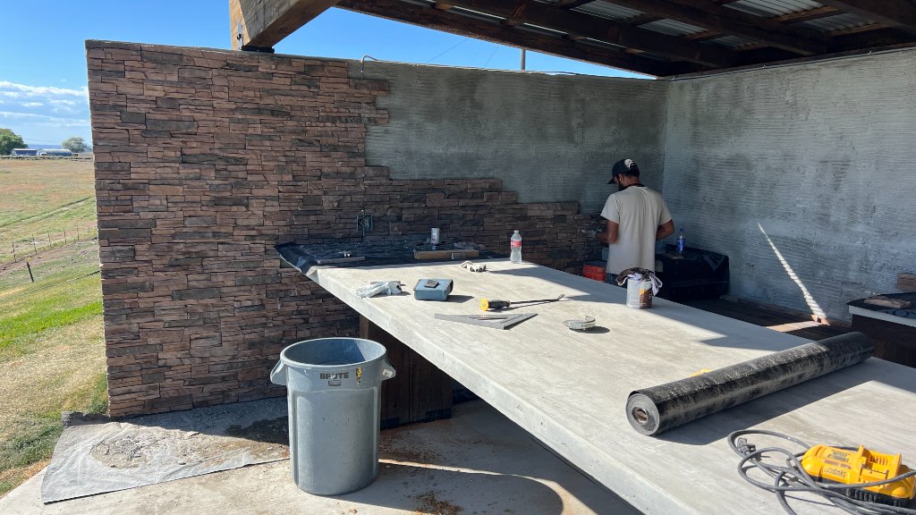 Outdoor Kitchen Build