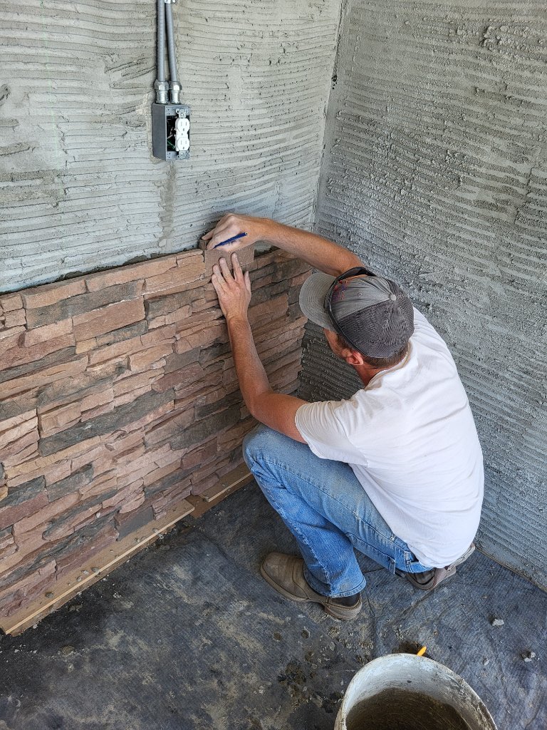 Stone Veneer Installation