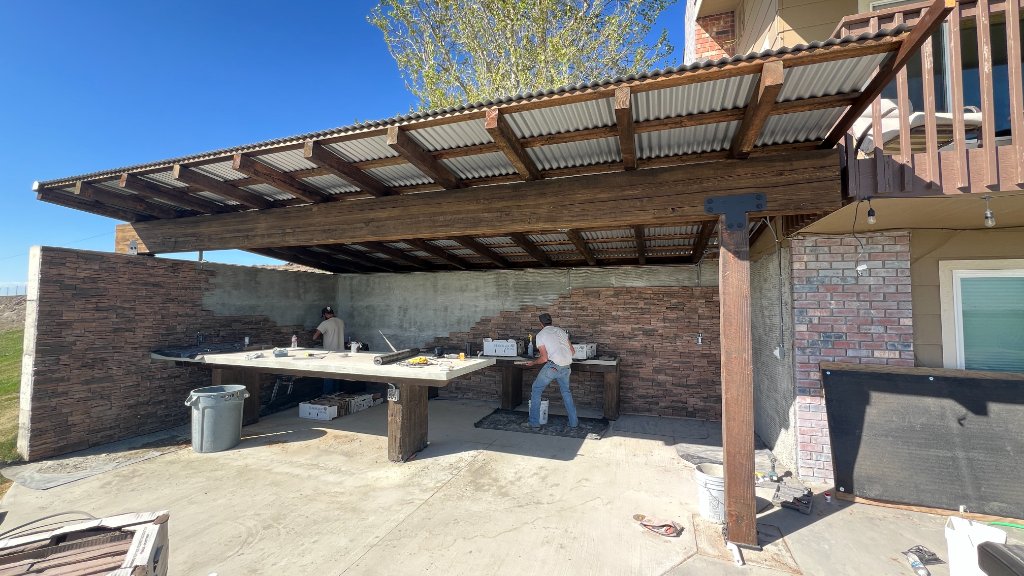 Outdoor Kitchen & Patio Build