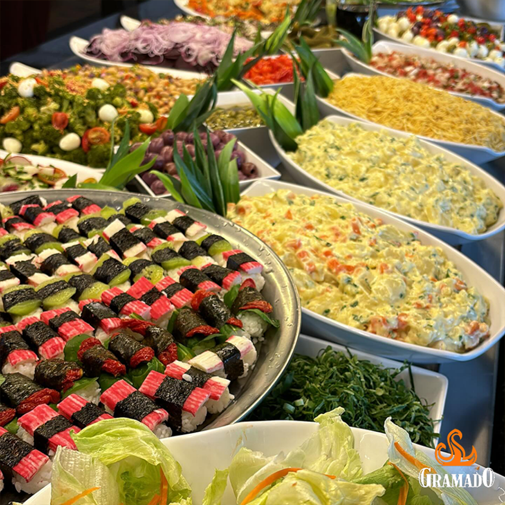 Saladas e entradas Gramado