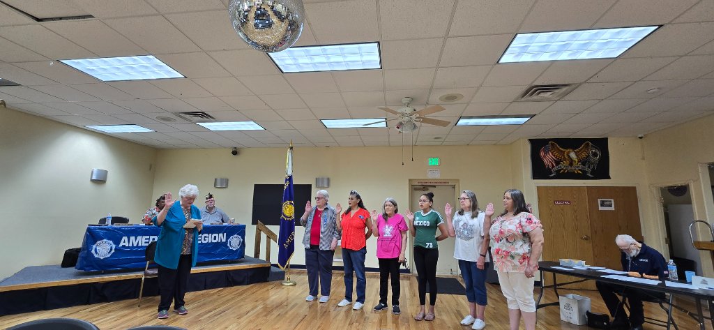 Post 2 Auxiliary Officer Installation – Photo 2