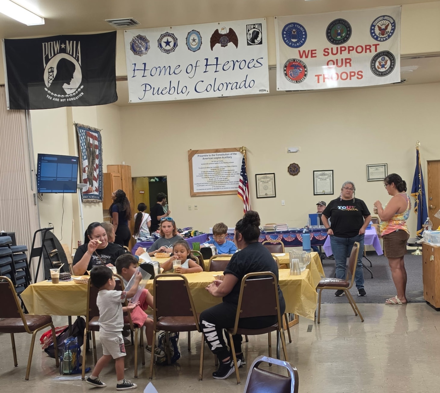 Back to school supply giveaway at Post 2 — photo 2