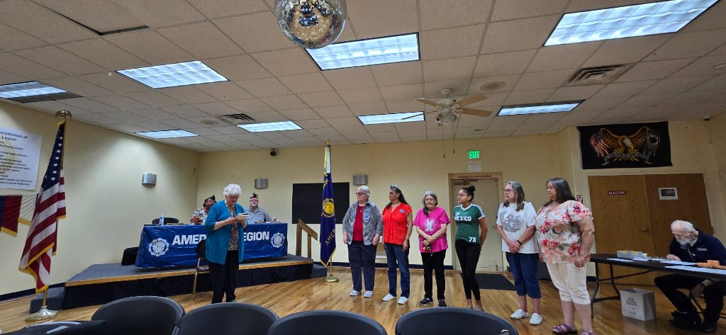 Post 2 Auxiliary Officer Installation – Photo 1