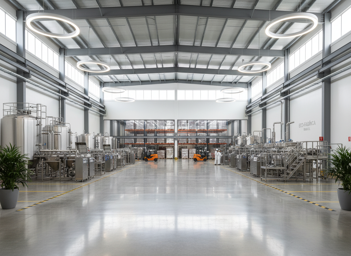 Serviço Industrial - Instalações seguras e organizadas