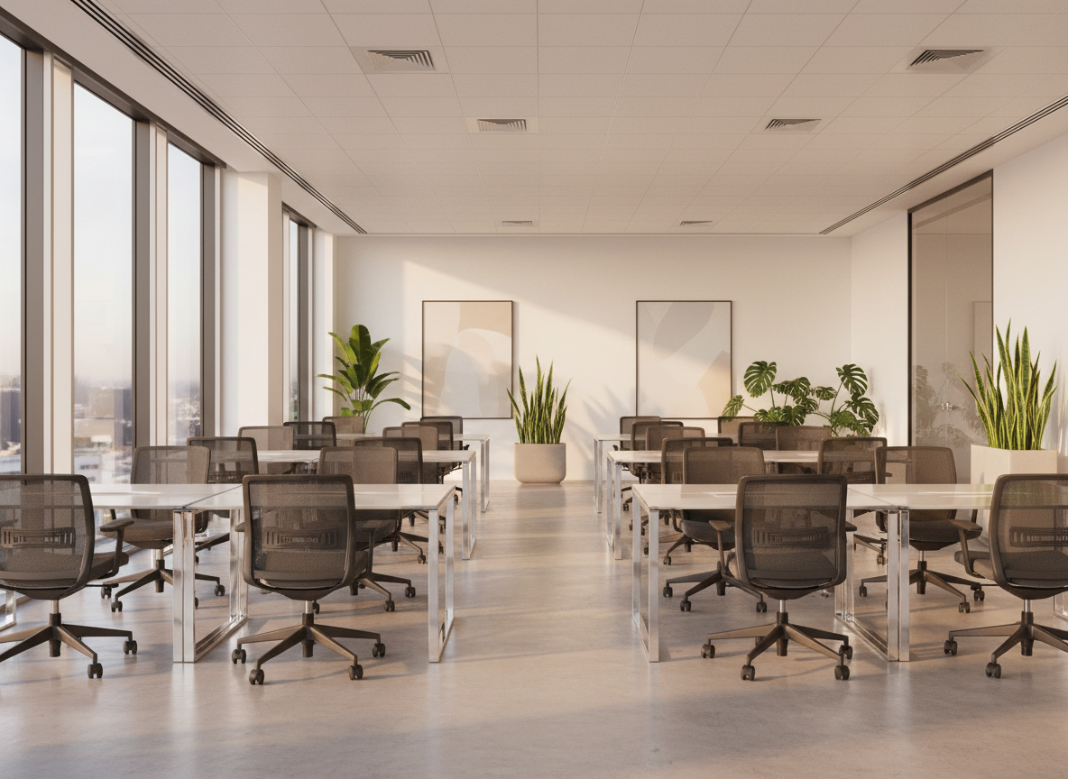 Serviço Corporativo - Escritórios produtivos e saudáveis