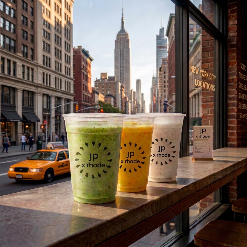 Juice Press × Rhode NYC — Drink Your Skincare