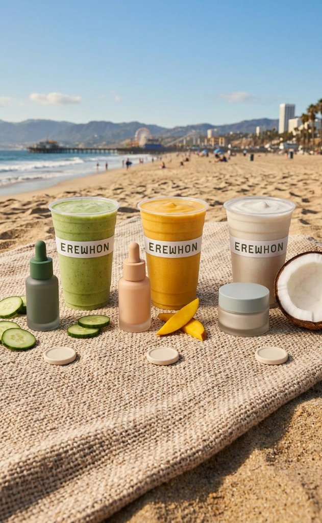 Erewhon LA × Rhode — Drink Your Skincare