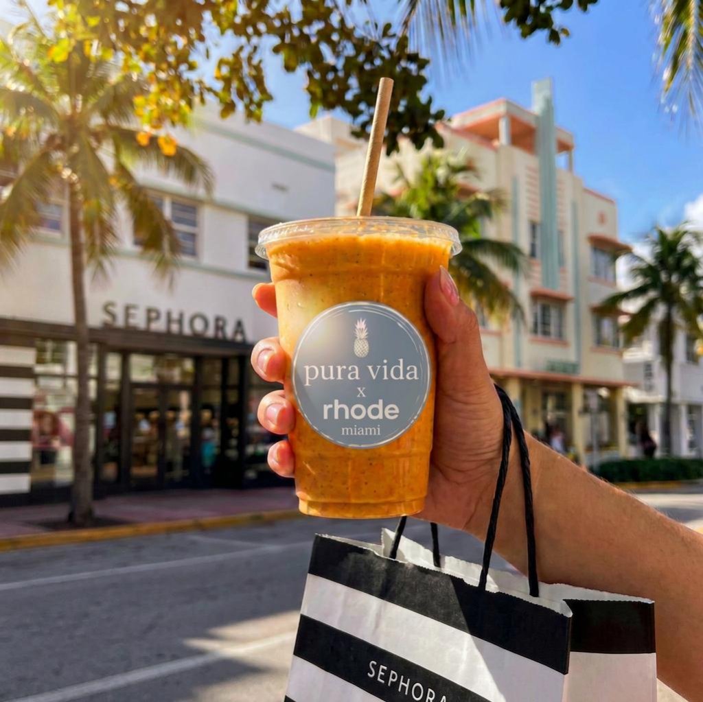 Pura Vida Miami × Rhode — Drink Your Skincare